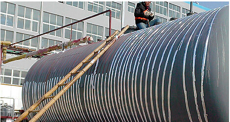 節(jié)能、環(huán)保型98%濃硫酸儲(chǔ)存罐電伴熱帶系統(tǒng)(圖1)