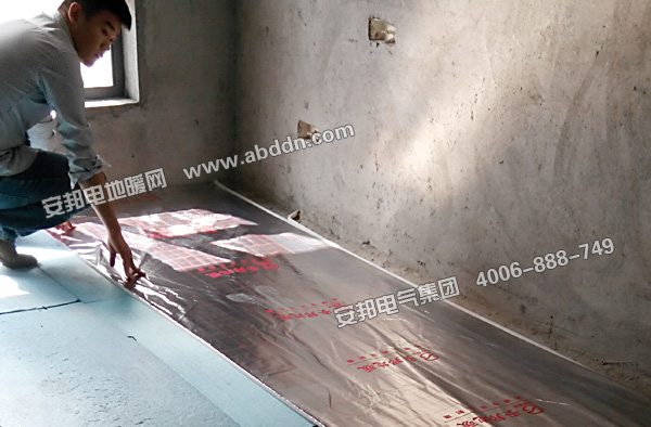 南京高檔別墅電地暖工程（發熱電纜）(圖2)